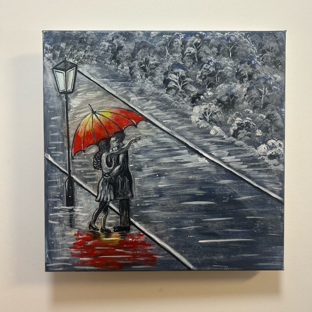 Acrylic painting on canvas